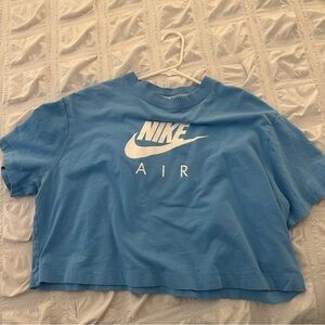 Women’s NIKE Blue Crop Top